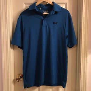Men’s blue Under Armor polo